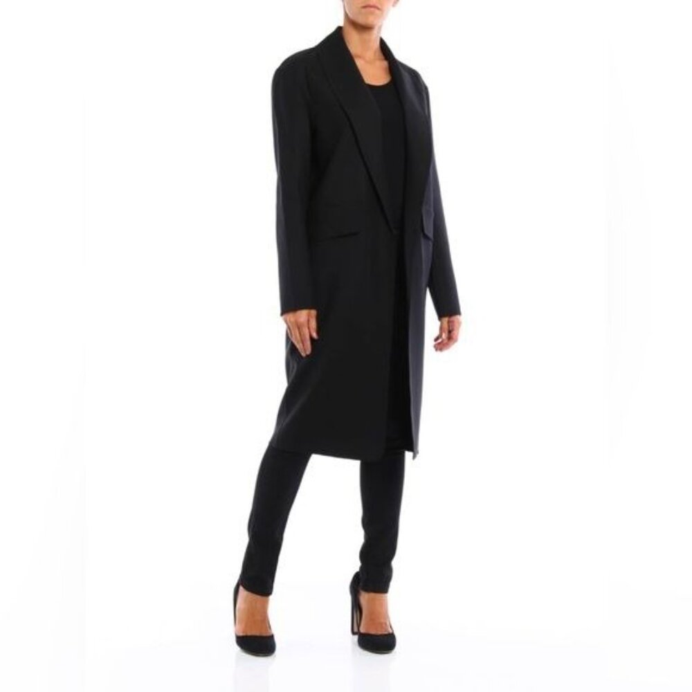 Alexander Wang Stretch Wool Unstructured Coat In … - image 4
